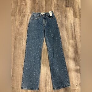 Ladies Abercrombie & Fitch Rhinestone Jeans